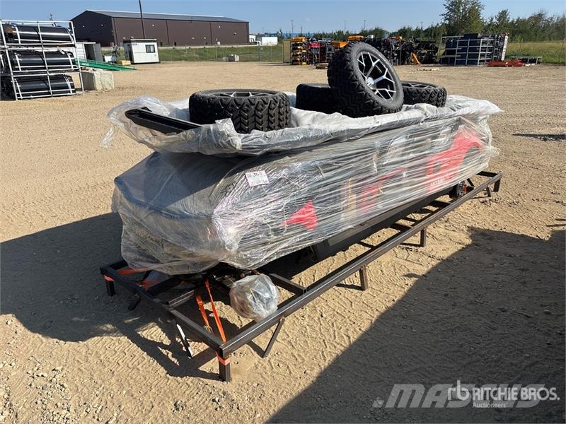 HQ100 Electric Red Six-Seater Golf Cart (Unused) 골프 카트