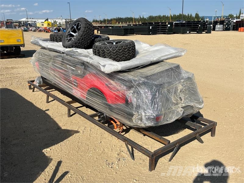 HQ100 Electric Red Six-Seater Golf Cart (Unused) 골프 카트