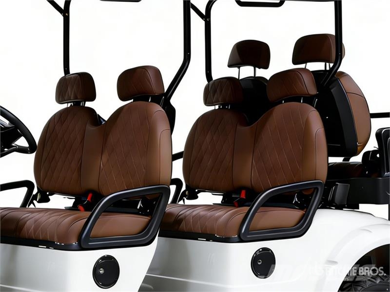 HQ100 Electric White Six-Seater Golf Cart (Unused) 高爾夫球車