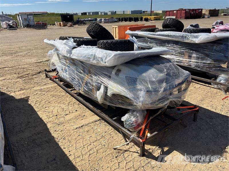  HQ100 Electric White Six-Seater Golf Cart (Unused) 골프 카트