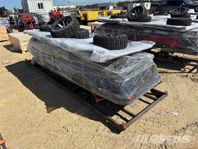  HQ100 Gray Six-Seater Golf Cart (Unused) 골프 카트