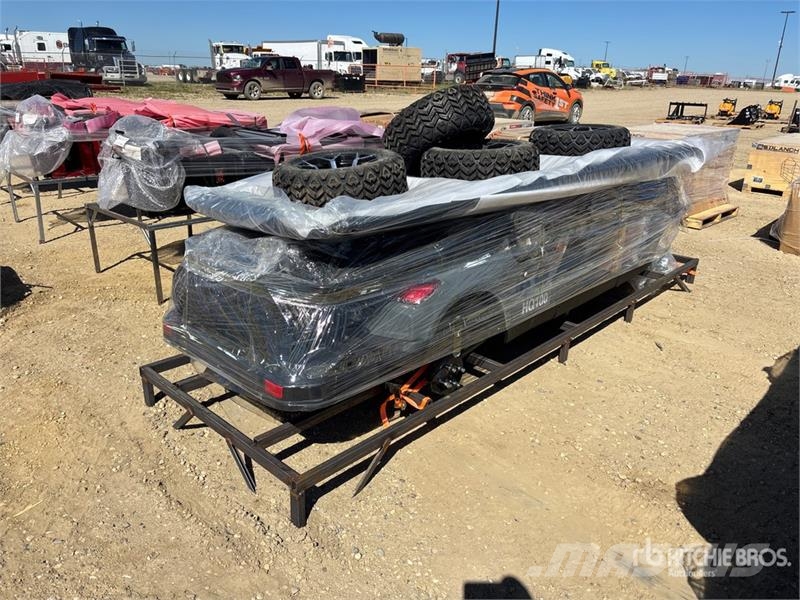 HQ100 Gray Six-Seater Golf Cart (Unused) 골프 카트