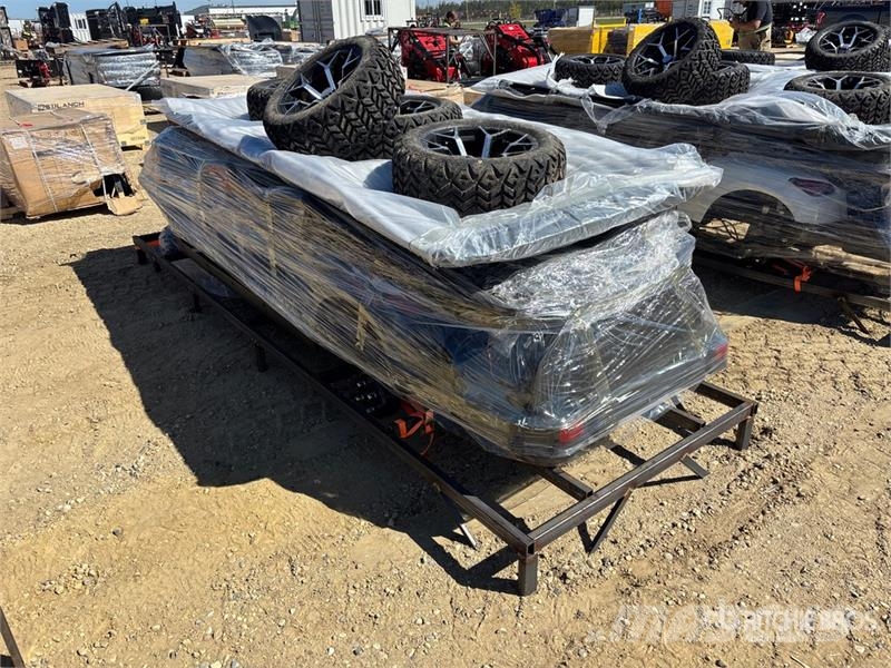 HQ100 Gray Six-Seater Golf Cart (Unused) 골프 카트