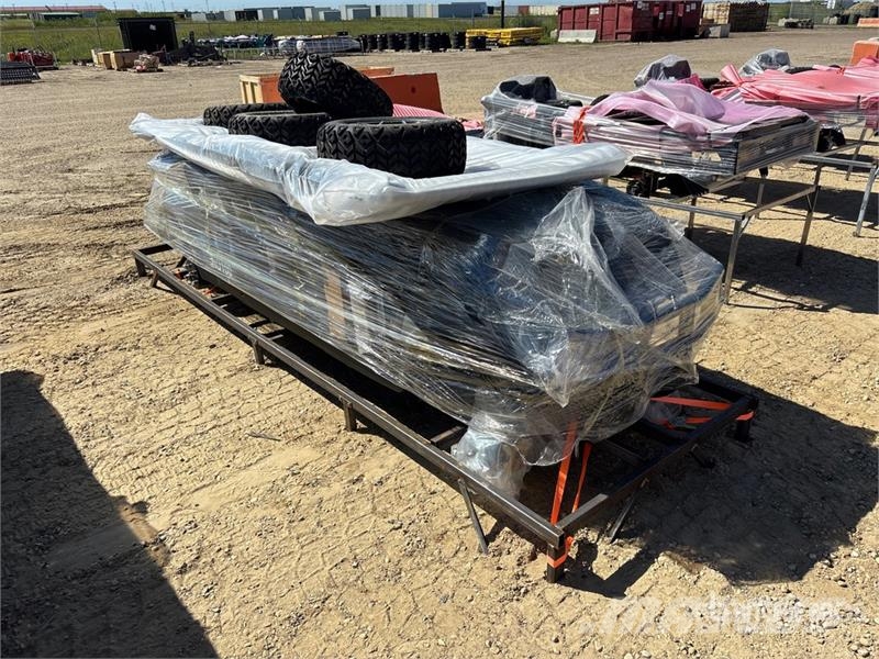 HQ100 Gray Six-Seater Golf Cart (Unused) 골프 카트