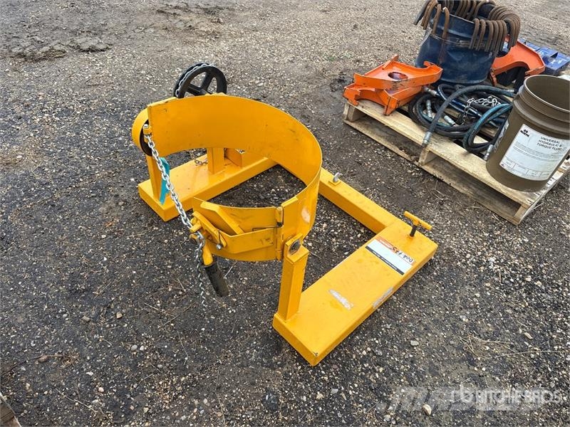 Hu-Lift Forklift Tilting Drum Dumper Overige gebruikte aanbouwapparatuur en componenten