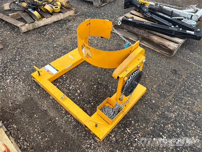 Hu-Lift Forklift Tilting Drum Dumper Overige gebruikte aanbouwapparatuur en componenten