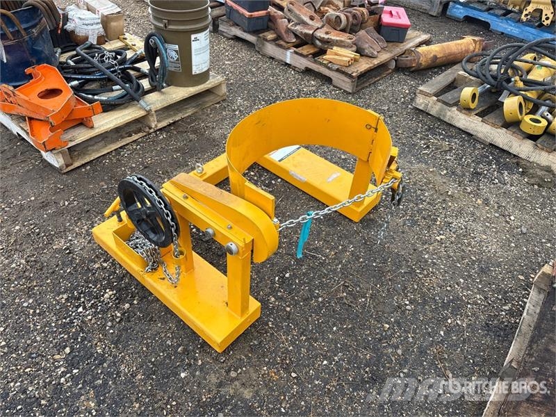 Hu-Lift Forklift Tilting Drum Dumper Overige gebruikte aanbouwapparatuur en componenten