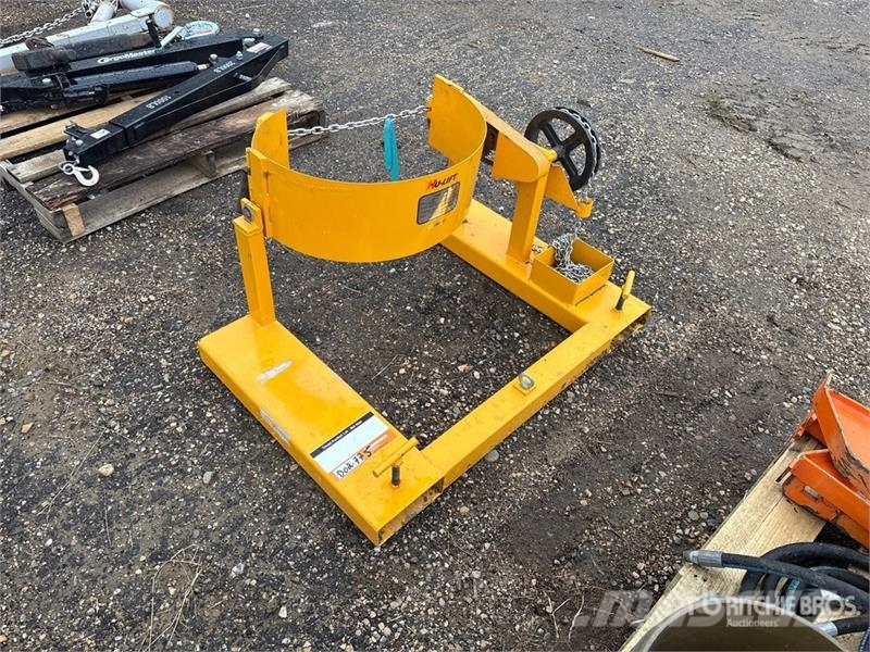 Hu-Lift Forklift Tilting Drum Dumper Overige gebruikte aanbouwapparatuur en componenten