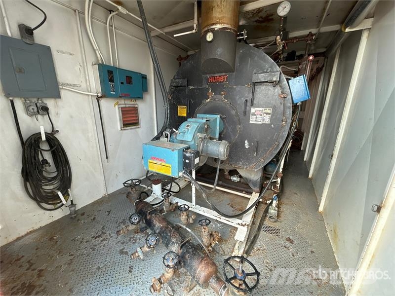 Hurst Skid-Mounted 80 HP Boiler ملحقات وقطع غيار معدات الحفر