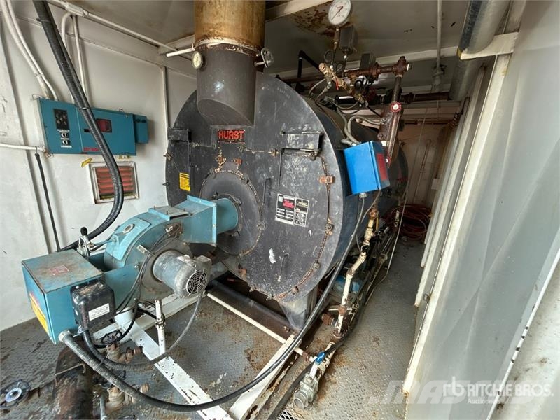 Hurst Skid-Mounted 80 HP Boiler ملحقات وقطع غيار معدات الحفر