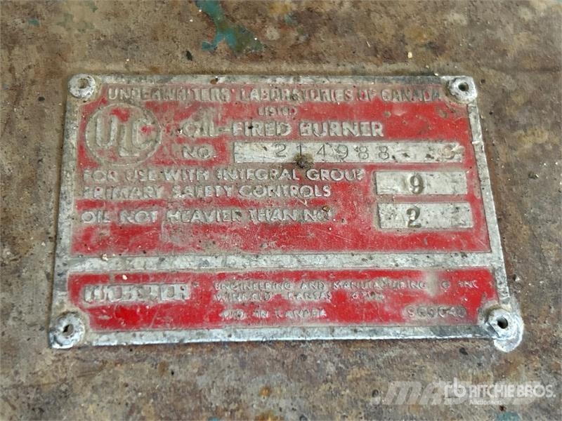Hurst Skid-Mounted 80 HP Boiler ملحقات وقطع غيار معدات الحفر