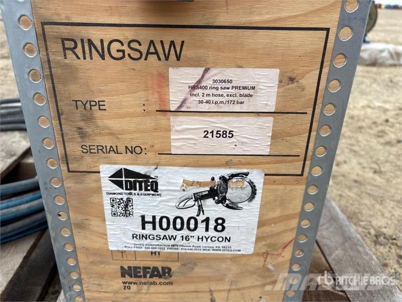 Hycon Concrete Ring Saw معدات البناء - غير ذلك