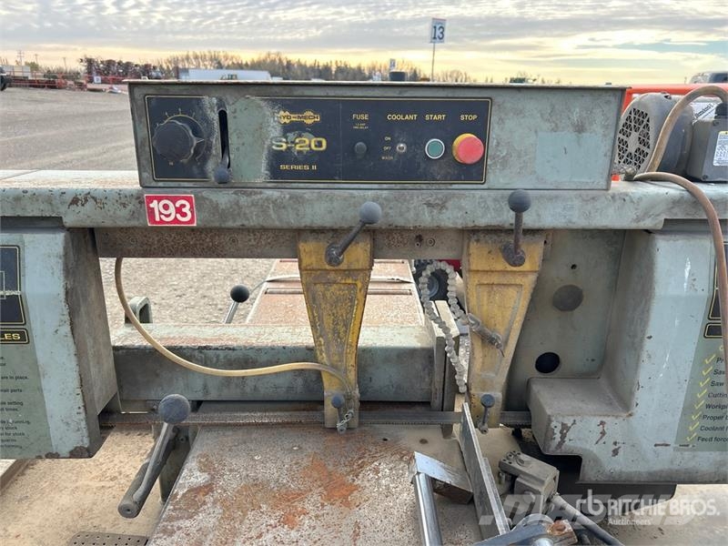  Hyd-Mech S-20 Band Saw Būvniecība- Citi