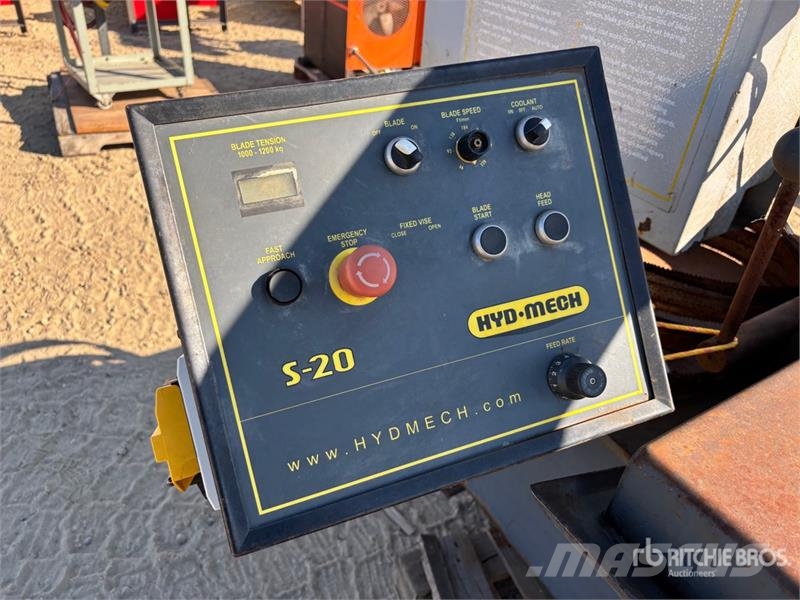 Hyd-Mech S-20 Series Metal Saw Andre komponenter