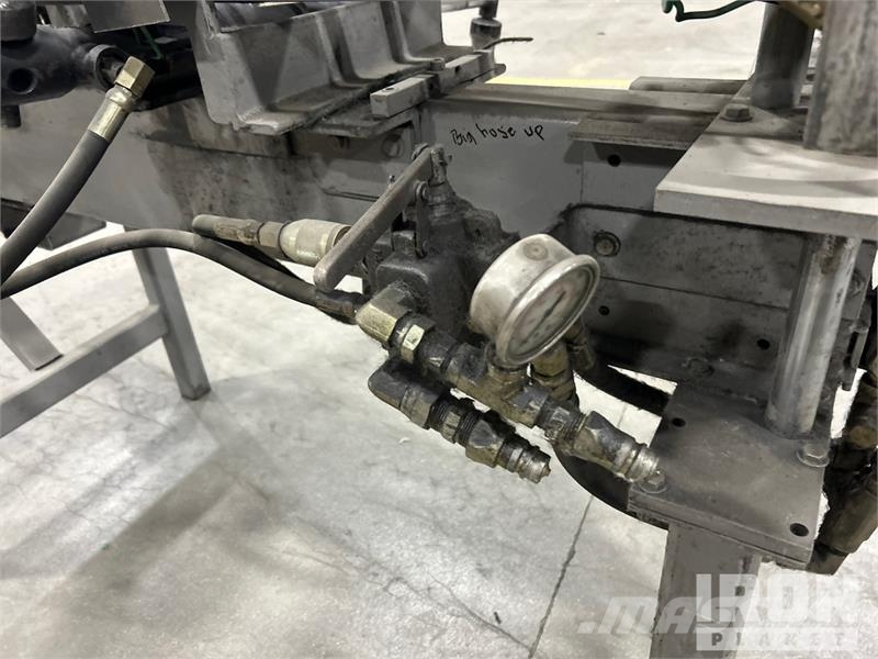  Hydraulic Custom Built Pipe Bender Kiti naudoti statybos komponentai