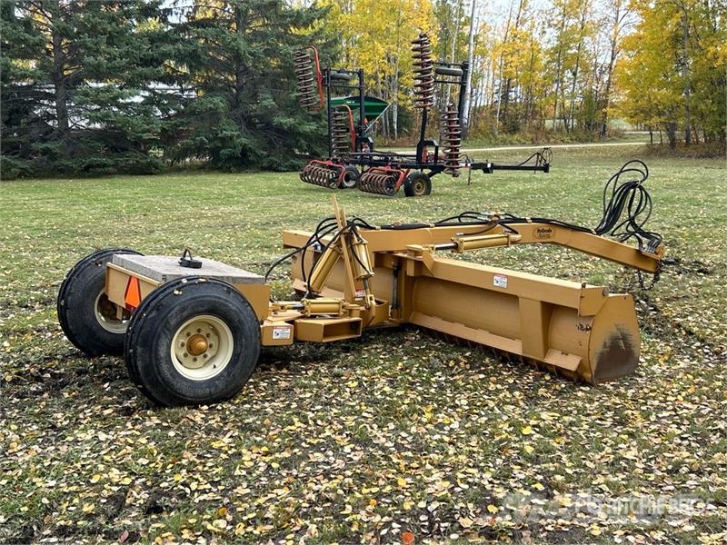 HyGrade 1400RS 2 Tire Hydraulic 14 ft Pull Scraper Скрепери