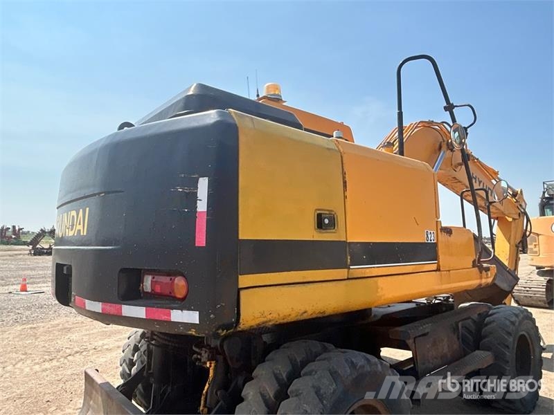 Hyundai 140W-7 Wheel Excavator Колёсные экскаваторы