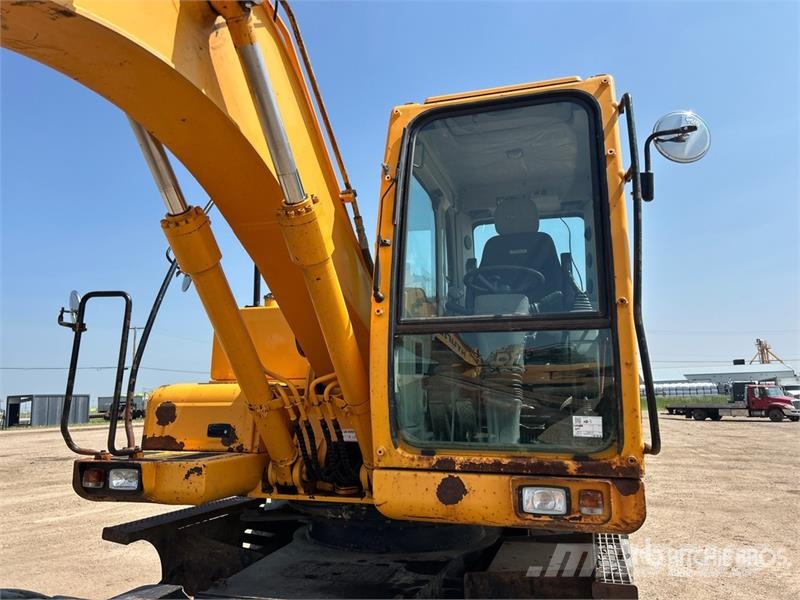 Hyundai 140W-7 Wheel Excavator Колёсные экскаваторы