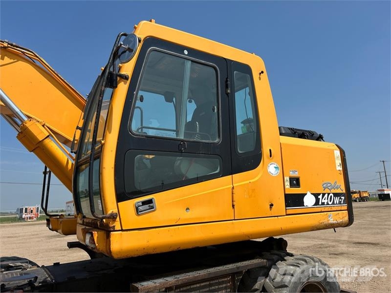 Hyundai 140W-7 Wheel Excavator Колёсные экскаваторы