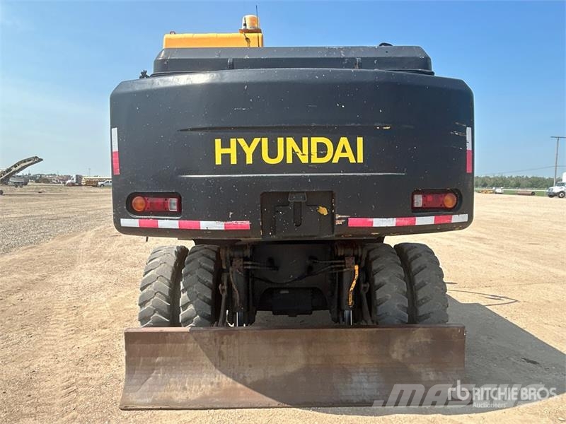Hyundai 140W-7 Wheel Excavator Колёсные экскаваторы