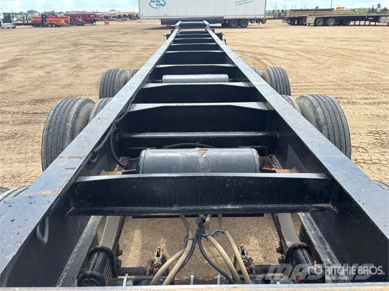 Hyundai 40 ft Tri/A Container Trailer Remolques portacontenedores