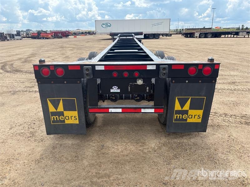 Hyundai 40 ft Tri/A Container Trailer Remolques portacontenedores