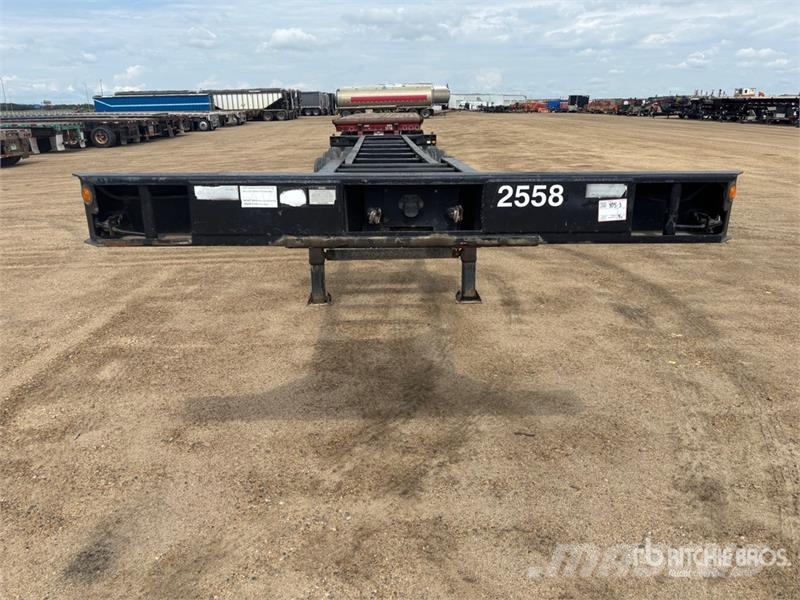 Hyundai 40 ft Tri/A Container Trailer Remolques portacontenedores