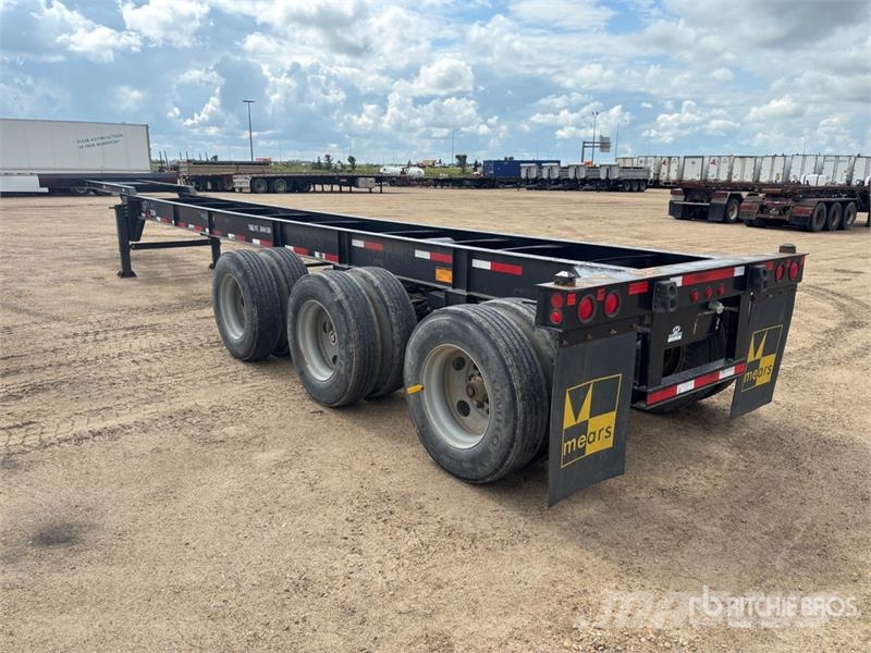 Hyundai 40 ft Tri/A Container Trailer Remolques portacontenedores
