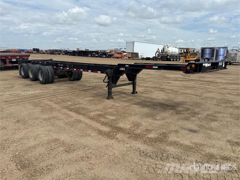Hyundai 40 ft Tri/A Container Trailer Remolques portacontenedores