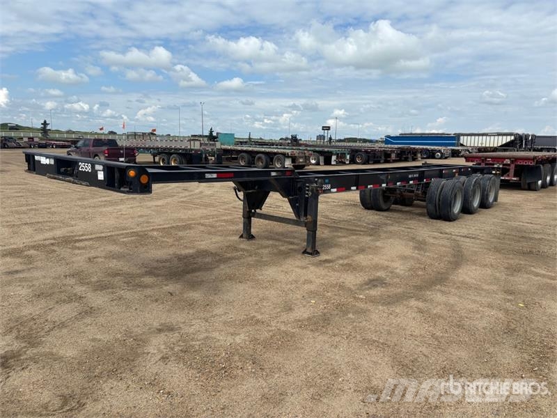 Hyundai 40 ft Tri/A Container Trailer Remolques portacontenedores