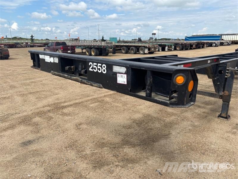 Hyundai 40 ft Tri/A Container Trailer Remolques portacontenedores