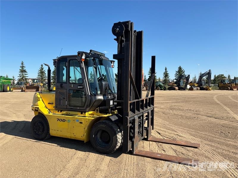 Hyundai 70D-9 15500 lb Pneumatic Tire Forklift Другие складские механизмы