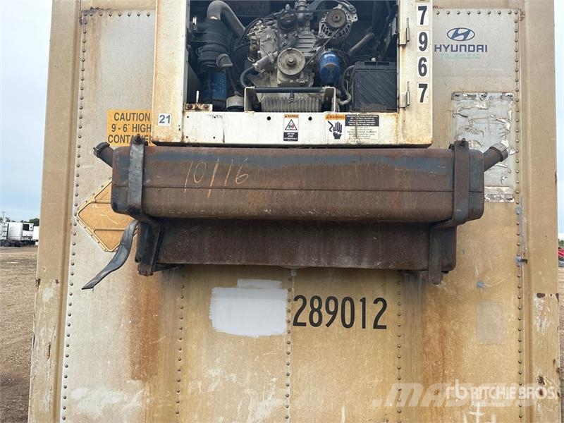 Hyundai ft High Cube Refrigerated Storage Container Raktárkonténerek