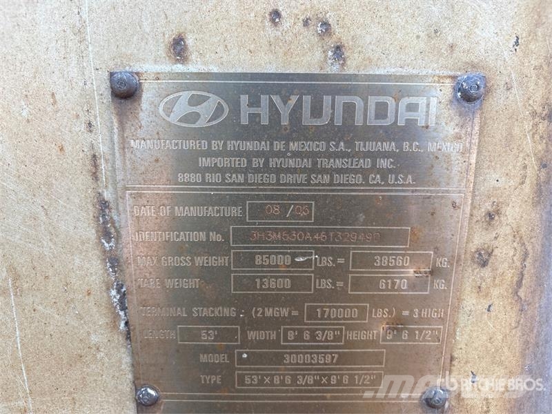 Hyundai ft High Cube Refrigerated Storage Container Storage containers