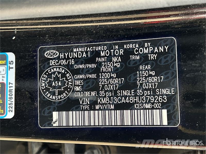 Hyundai Tucson Kistehergépjárművek