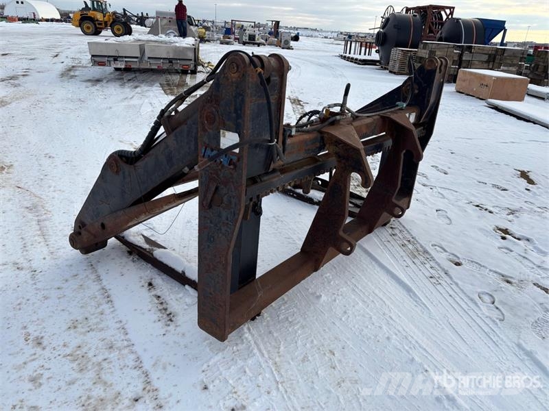 IMAC WL040-FPP96 48 in Pipe Wheel Loader Grapple - Fits Griebtuvai