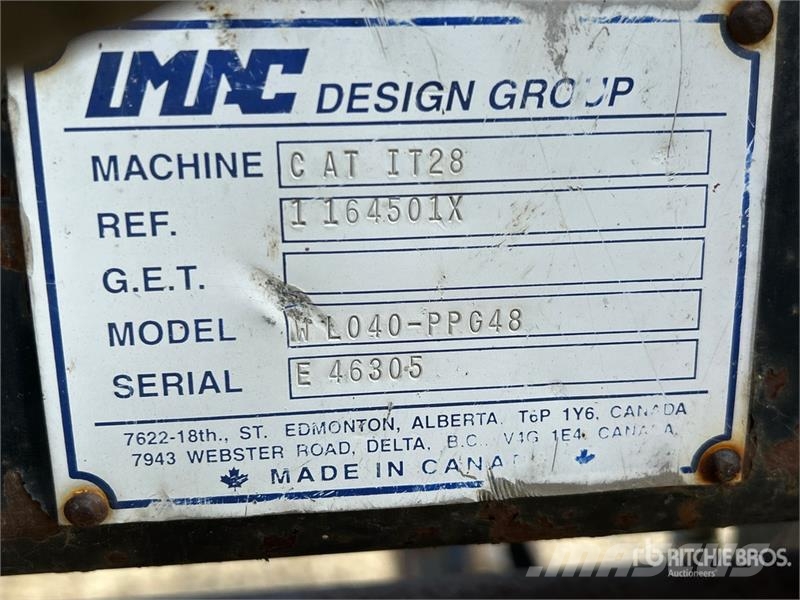 IMAC WL040-PPG48 48 in Wheel Loader Grapple - Fits Cat  Grijpers