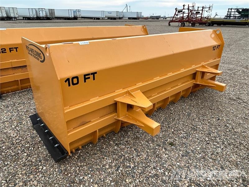 Industrias America 10 ft Snow Pusher (Unused) Снігоочищувальні ножі та плуги