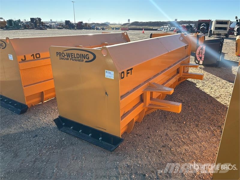 Industrias America 10FT 10 ft Snow Pusher Sniego peiliai ir valytuvai