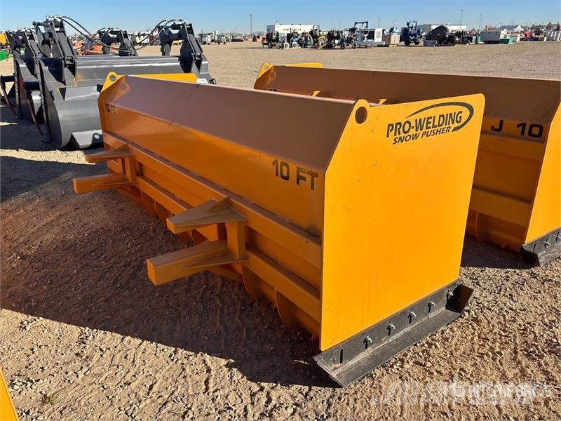 Industrias America 10FT 10 ft Snow Pusher Sniego peiliai ir valytuvai