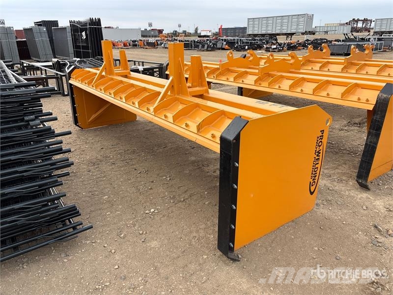 Industrias America 12FT 12 ft Snow Pusher - Fits Wheel Loader Снежные отвалы и плуги