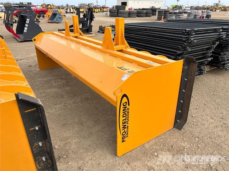 Industrias America 12FT 12 ft Snow Pusher - Fits Wheel Loader Снежные отвалы и плуги