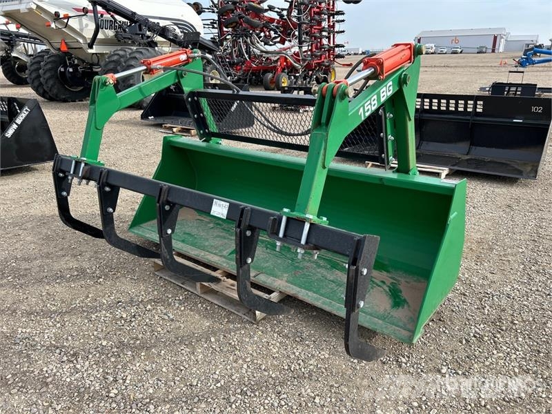 Industrias America 158BG8 96 in Grapple Ag Tractor Bucket - Fits John Інше додаткове обладнання для тракторів