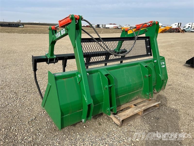 Industrias America 158BG8 96 in Grapple Ag Tractor Bucket - Fits John Інше додаткове обладнання для тракторів