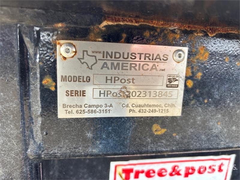 Industrias America 23 in Skid Steer Post Puller Drugi deli