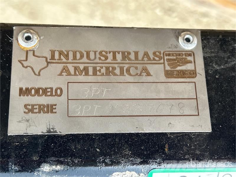 Industrias America 3PT Hydraulic (Unused) مكونات أخرى