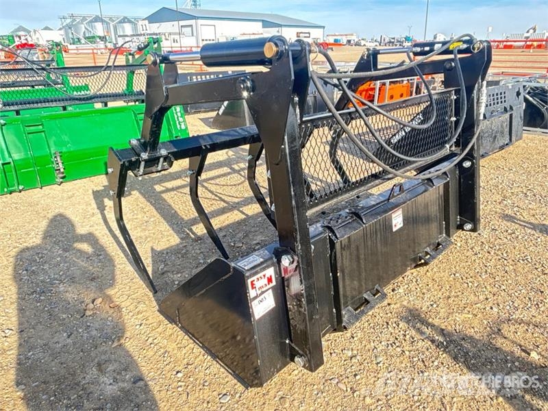 Industrias America 84BG 84 in Skid Steer Grapple Bucket Pinze