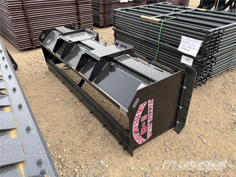 Industrias America D8 96 in Skid Steer Snow Pusher (Unused) حراثات ونصول الجليد