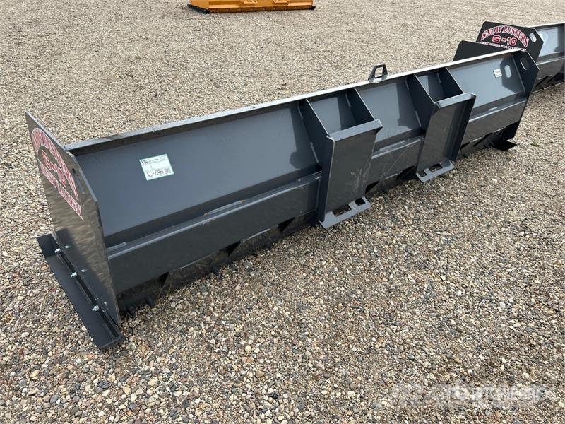 Industrias America G-10 120 in Skid Steer Snow Pusher (Unused) Снігоочищувальні ножі та плуги
