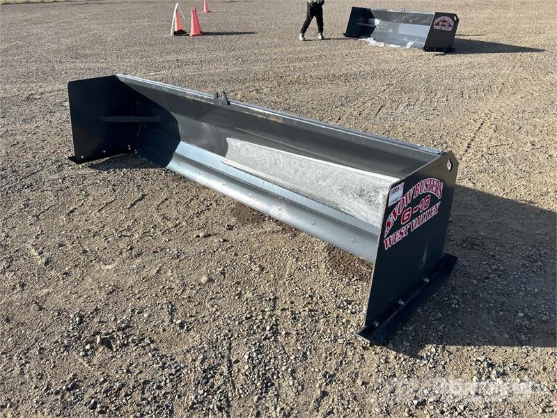 Industrias America G-10 120 in Skid Steer Snow Pusher (Unused) Снігоочищувальні ножі та плуги